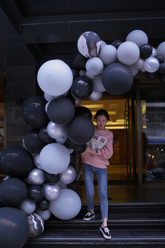 南京生日宴会派对气球布置教学培训