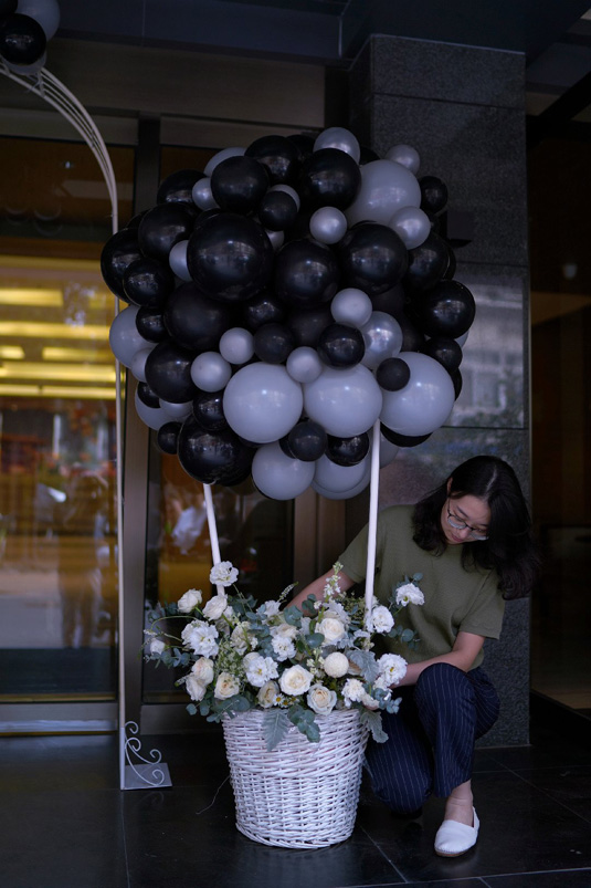 南京生日宴会派对气球布置教学培训