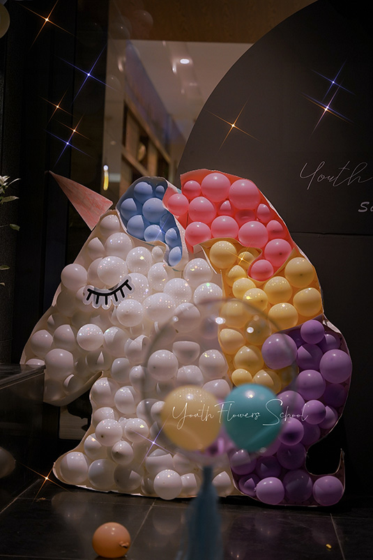南京生日宴会派对气球布置教学培训